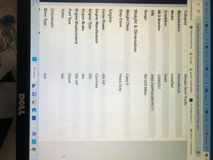 Used 2016 INTERNATIONAL Lonestar