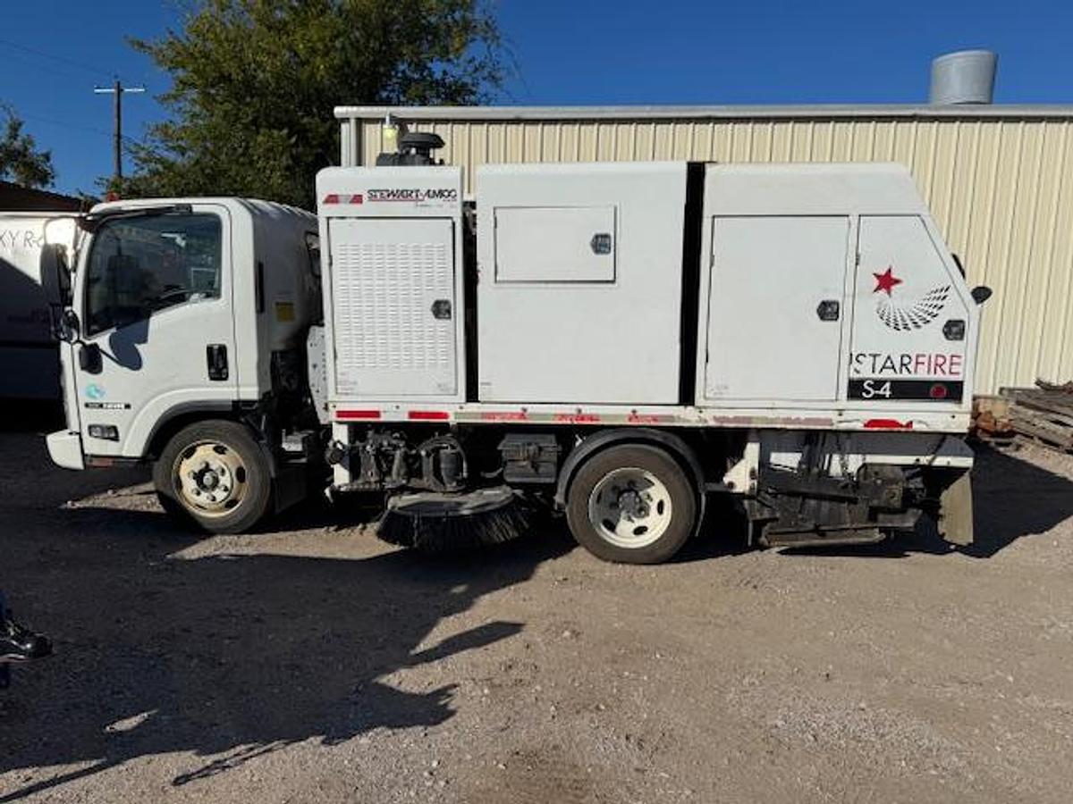 Used 2019 Isuzu Stewart Amos S-4C Street Sweeper
