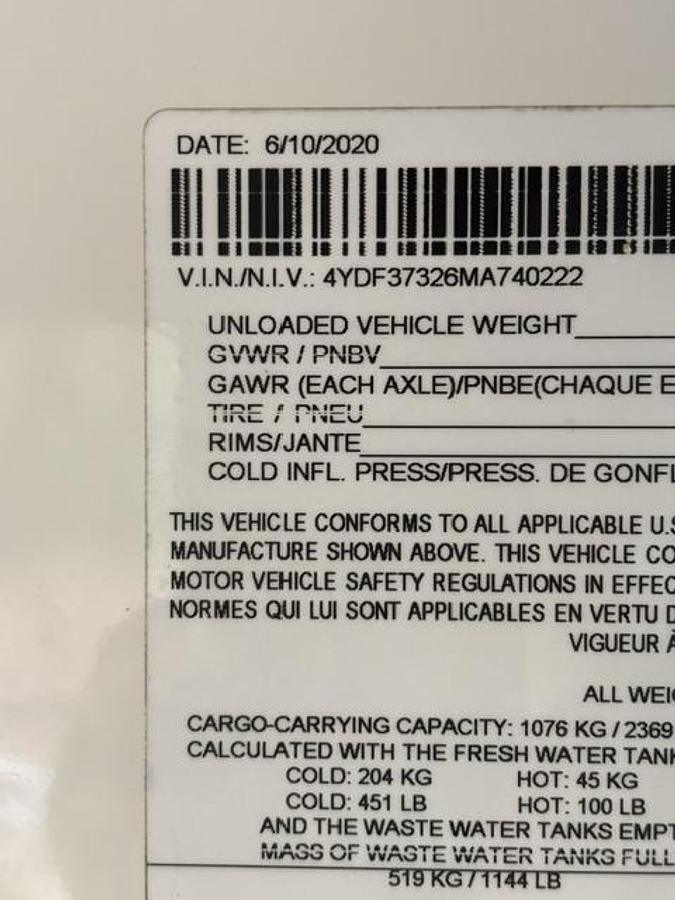 Used 2021 Keystone Montana High Country 5th Wheel