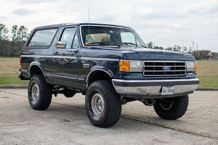 Used 1990 Ford Bronco XLT