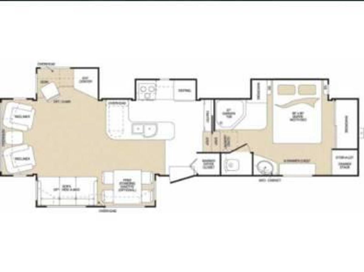 Used 2007 Keystone Montana 3400RL