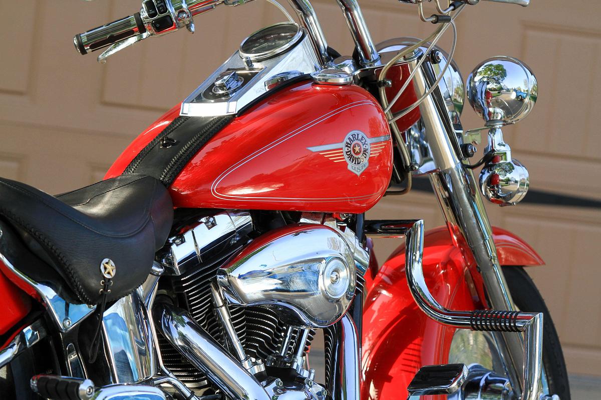 Used 2002 Harley-Davidson FAT BOY CVO Custom