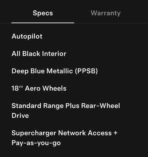 Used 2020 Tesla Model 3 Standard Range Plus