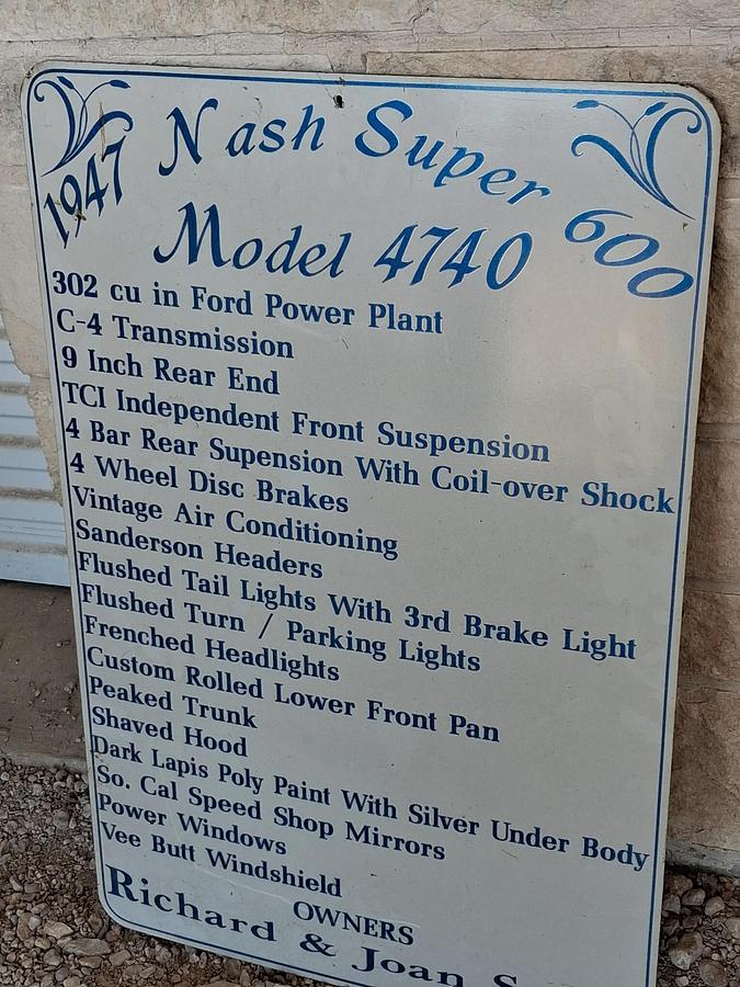 Used 1947 Nash Super 600 4740