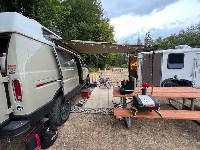 Used 1989 Ford E350 Boon-Docking Glamping Van