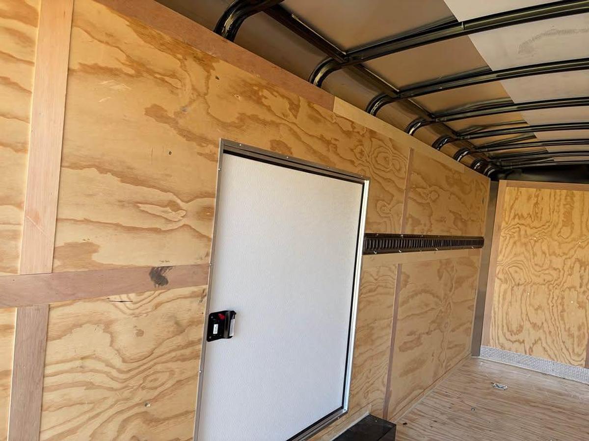 Used 2025 Interstate Roadrunner | Like-New Enclosed Cargo Trailer | Heavy-Duty Axles | Triple-Door Access