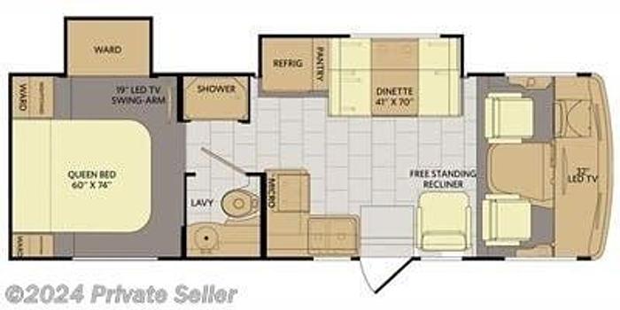 Used 2016 Fleetwood Flair 26E