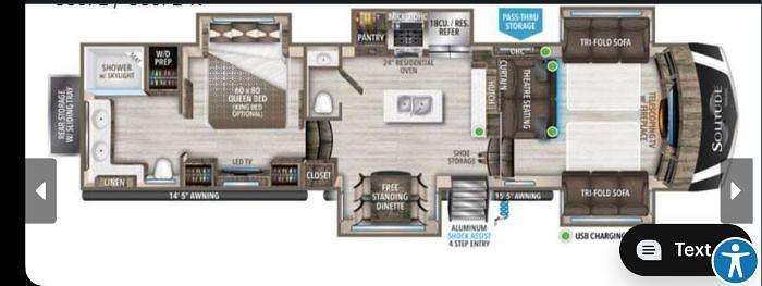 Used 2021 Grand Design Solitude 380FL