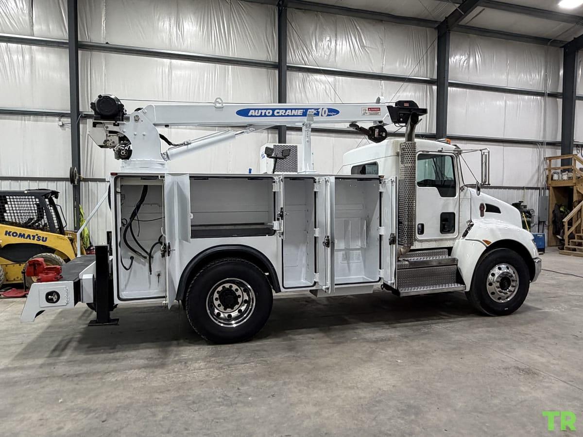 Used 2020 Kenworth T270 Service Truck with Auto Crane Titan 60 Mechanics Bed