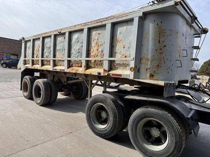 Used 1989 Hilbilt Dump Trailer