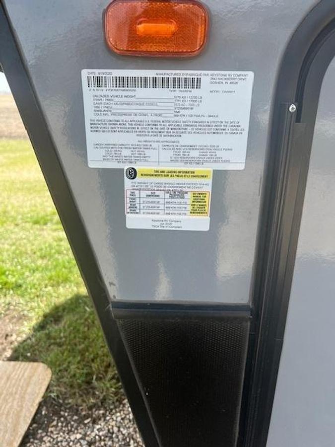 Used 2021 Keystone Carbon 358 Toy Hauler
