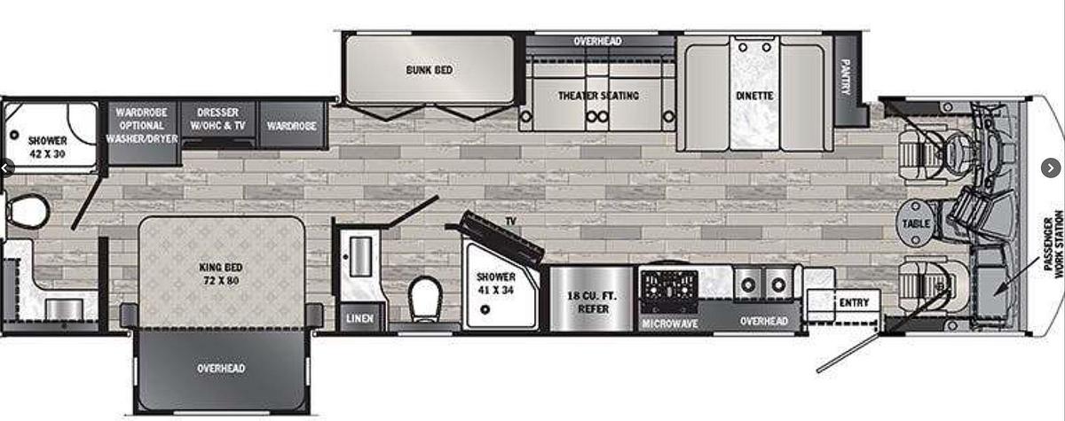 Used 2022 Forest River Georgetown 7 Series GT7 36K7 Class A Motorhome