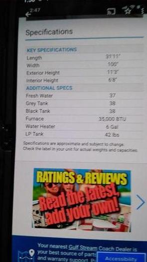 Used 2017 Conquest 6311 MC with 2 Slide-Outs