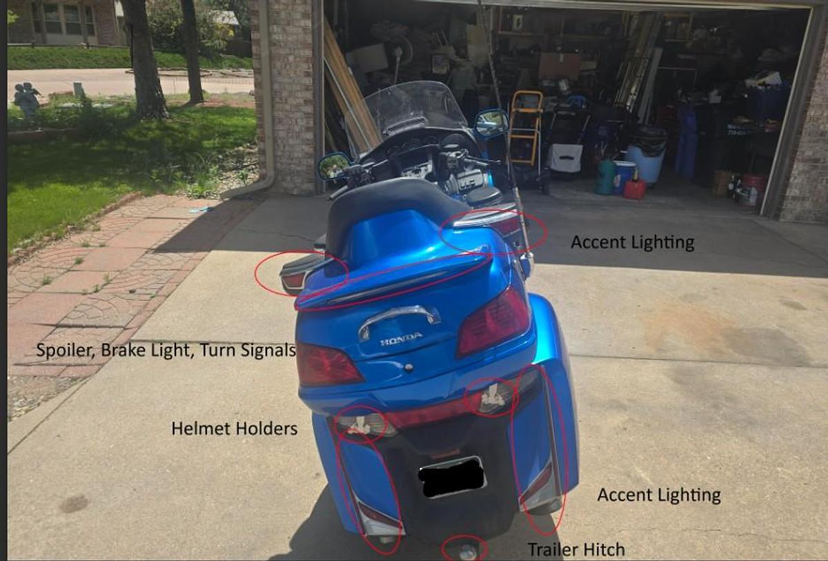 Used 2012 Honda Goldwing GL1800 ABS