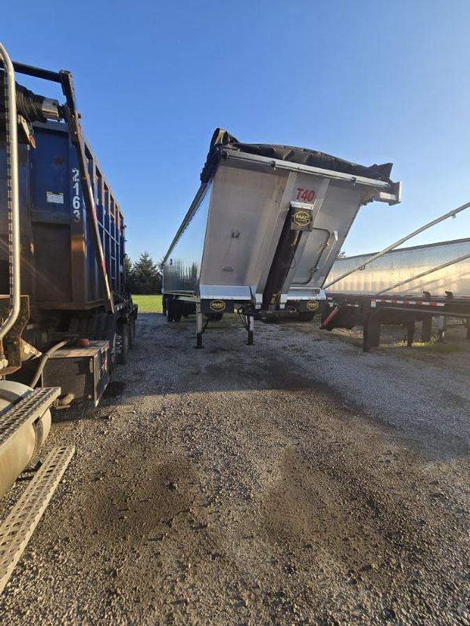 Used 2019 MAC 40' x 102" Aluminum End Dump Trailer