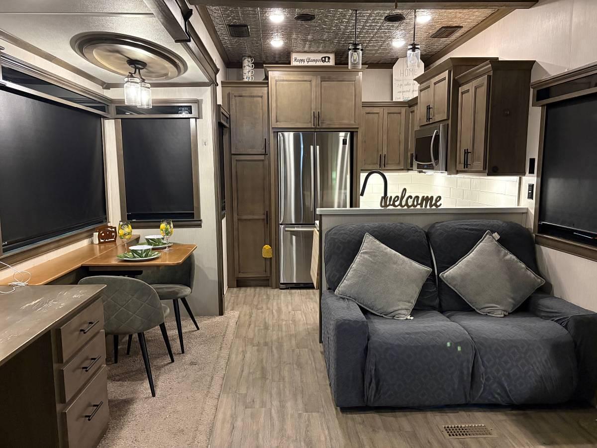 Used 2021 Forest River RiverStone Legacy 39RKFB Fifth Wheel