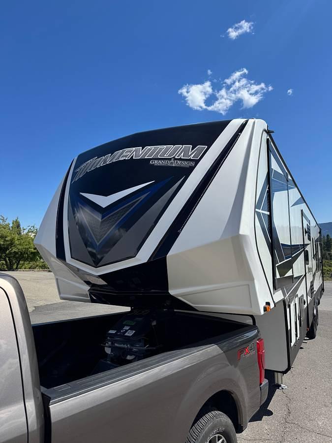 Used 2020 Grand Design Momentum 381M Toy Hauler'