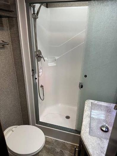 Used 2021 Luxe 48FB Fifth Wheel Toy Hauler