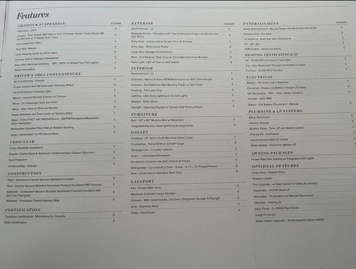 Used 2017 Leisure Travel Wonder 24MB