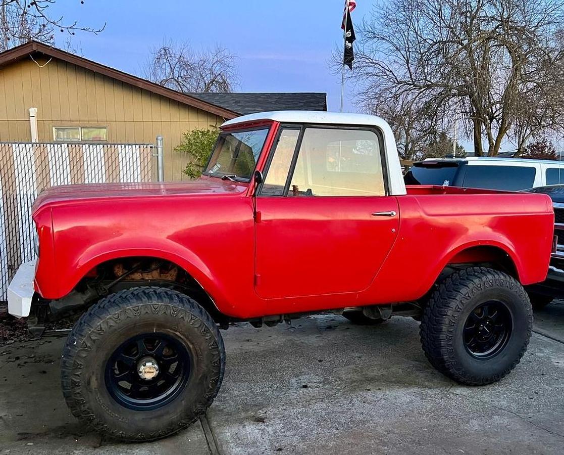 Used 1966 International Scout 800 Half Cab Pickup