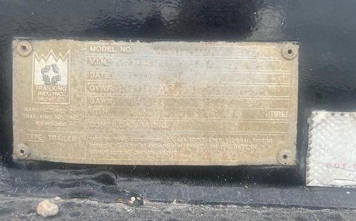 Used 1997 Trail King TK 70