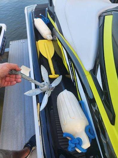 Used 2019 Yamaha Waverunner Deluxe with Triton Trailer