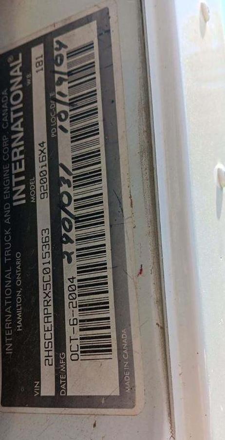 Used 2005 International 9200