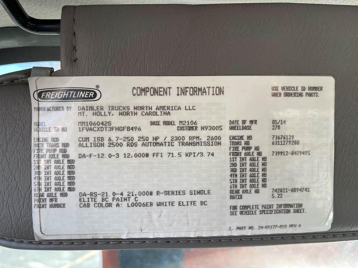 Used 2015 Freightliner M2