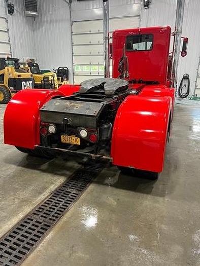 Used 1996 Peterbilt 379 EXHD with a 2003 Talbert Lowboy Trailer