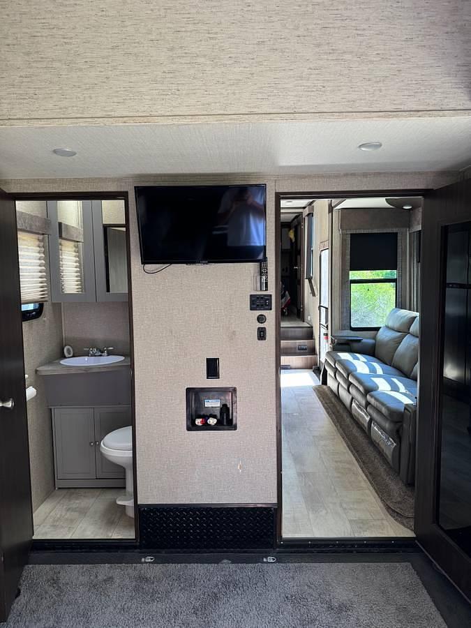 Used 2020 Grand Design Momentum 381M Toy Hauler'