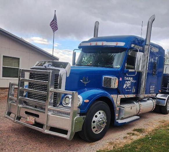 Used 2016 Freightliner CORONADO 132 and 2020 Sun Valley 8 Car Trailer