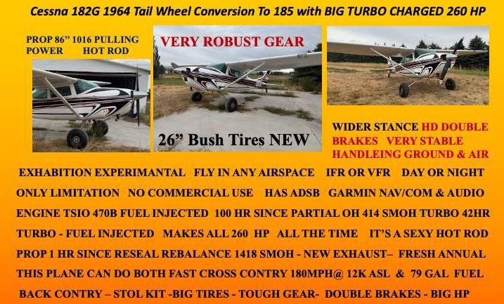 Used 1963 Cessna 185