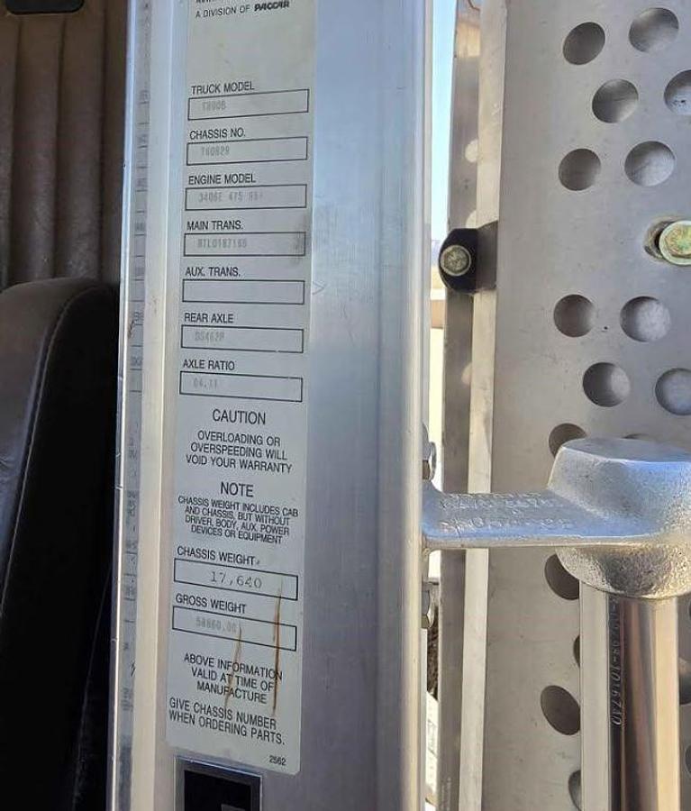 Used 1998 Kenworth T800