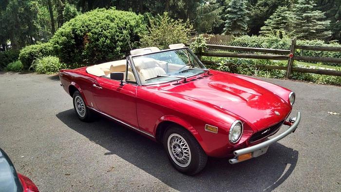 Used 1978 Fiat 124 Spider Convertible
