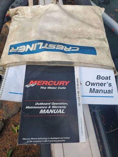 Used 2000 Crestliner Superhawk 1700 with Trailer