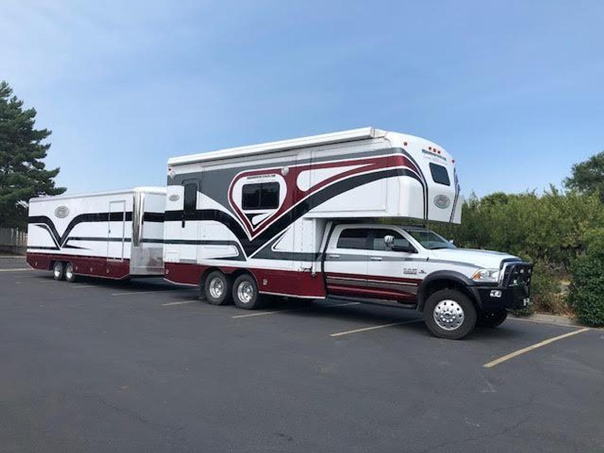 Used 2015 Dodge RAM with Camper and Trailer
