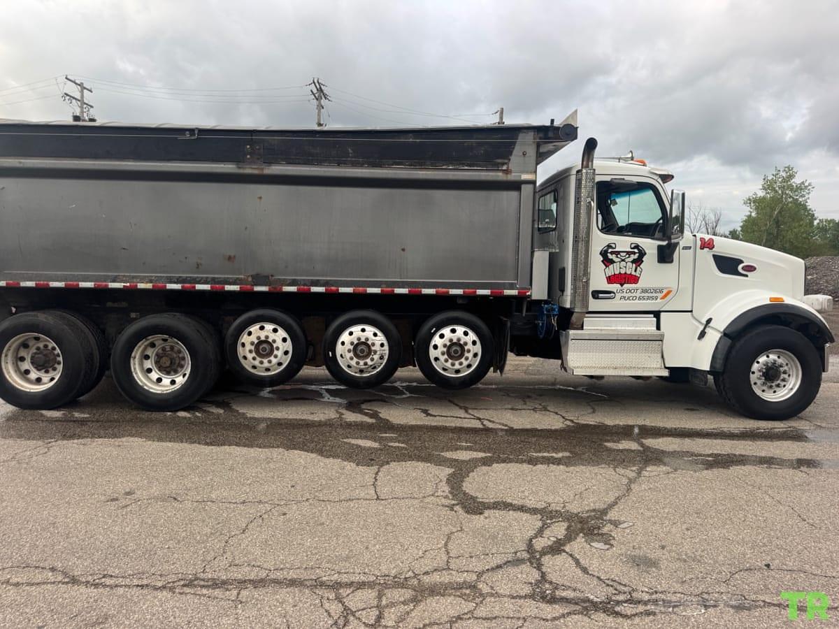 Used 2018 Peterbilt 567 Five-Axle Dump Truck