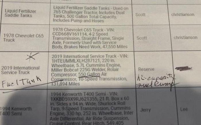 Used 2020 INTERNATIONAL MV Service Truck