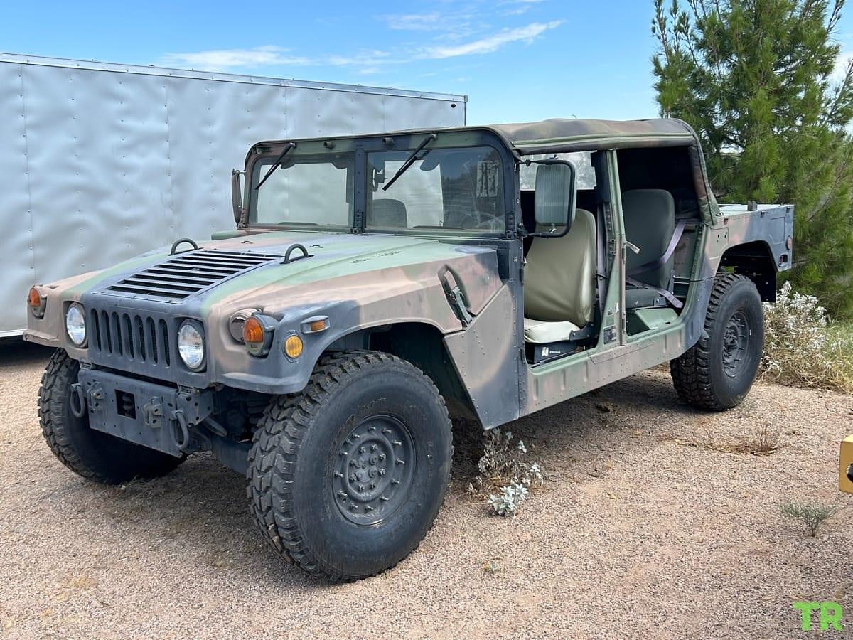 Used 2008 AM General HMMWV M1123 Military Vehicle