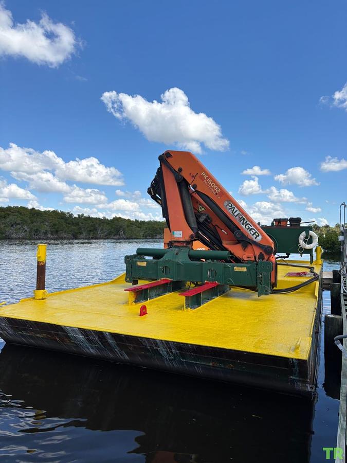 Used 2019 Custom Barge 30'X14'X3' Steel Barge