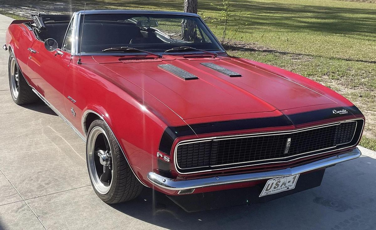 Used 1967 Chevrolet Camaro RS Convertible