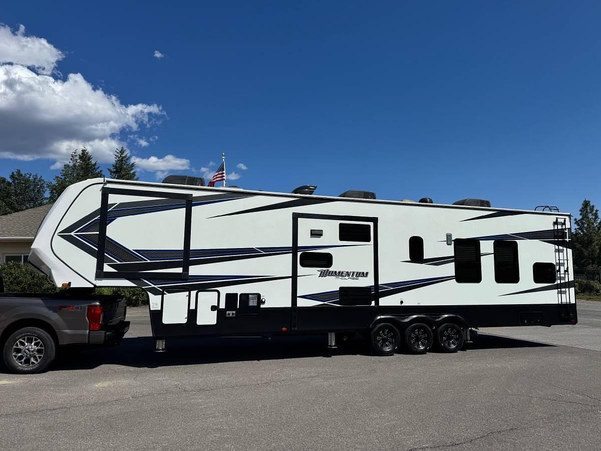 Used 2020 Grand Design Momentum 381M Toy Hauler'