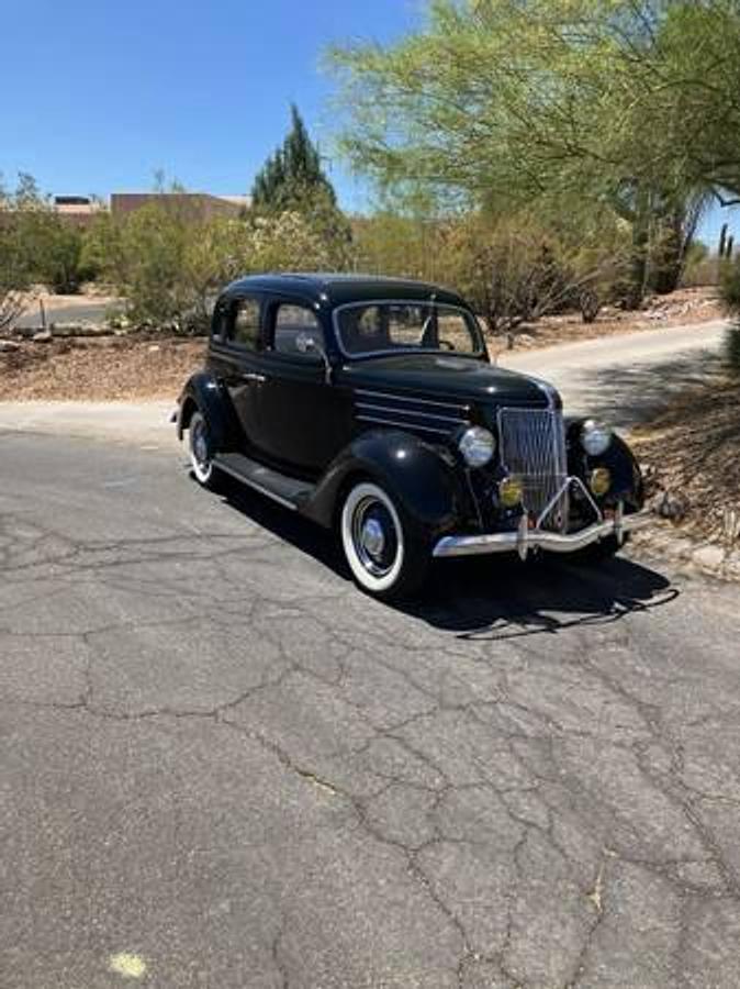 Used 1936 Ford Deluxe Touring Fordor Sedan Humpback