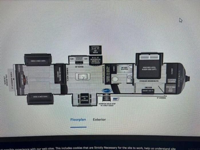 Used 2021 Keystone Montana Legacy 3791RD