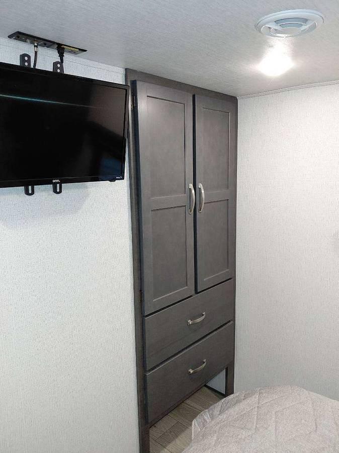 Used 2024 Keystone Cougar 2400RE Fifth Wheel and a 2024 GMC Sierra 2500