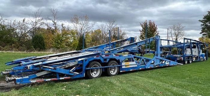 Used 2015 Peterbilt 365 and 2017 Cottrell CX6R 9 Car Hauler