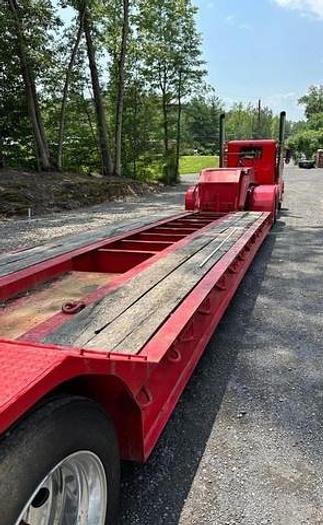 Used 1996 Peterbilt 379 EXHD with a 2003 Talbert Lowboy Trailer