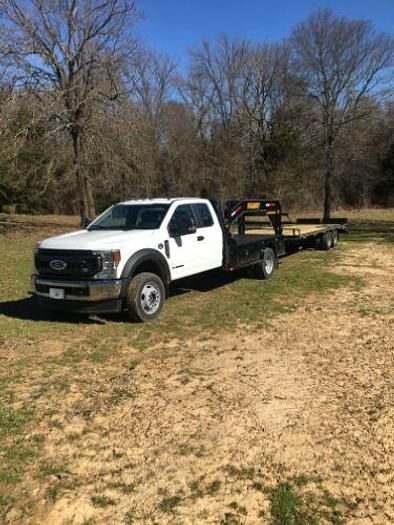 Used 2023 Kearney Gooseneck Tandem DW Trailer With 5ft Dovetail