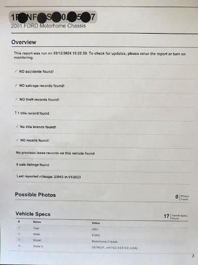 Used 2002 Monaco La Palma 30PBD