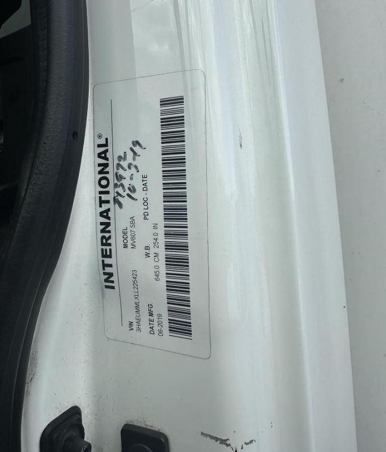 Used 2020 International MV Box Truck